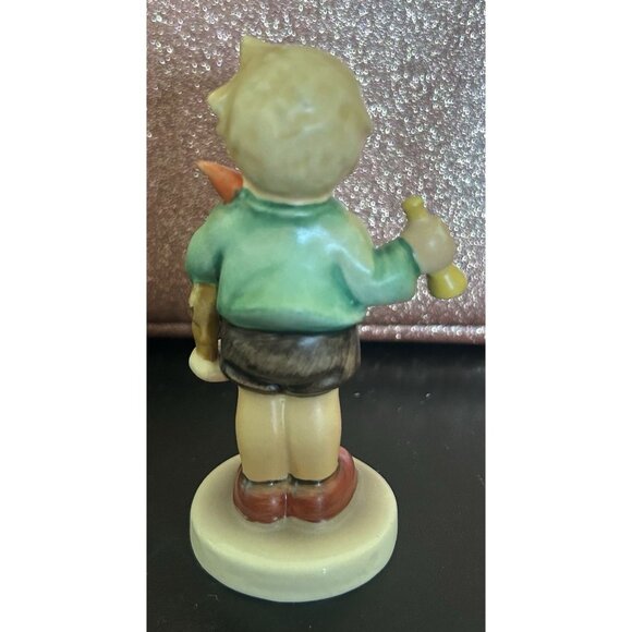Vintage Hummel Goebel Figurine Boy with Toy Horse and Horn 239/C 3 1/2” TMK5 - Picture 3 of 6